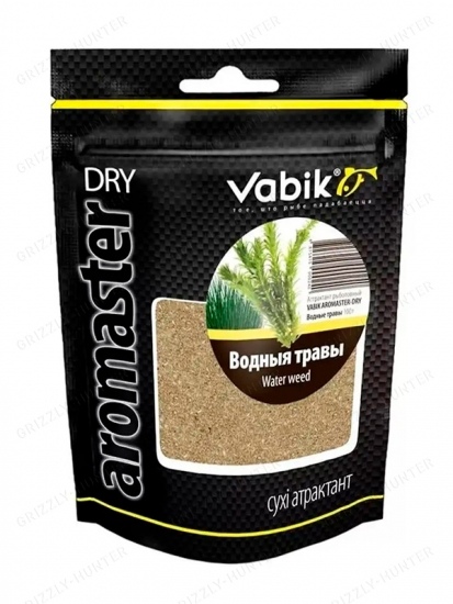 Аттрактант сухой Vabik Aromaster Dry Водные травы 100г 