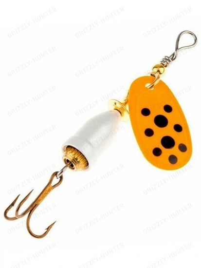 Блесна вращающаяся Akara Bell С-5082 10гр. 208/Sil