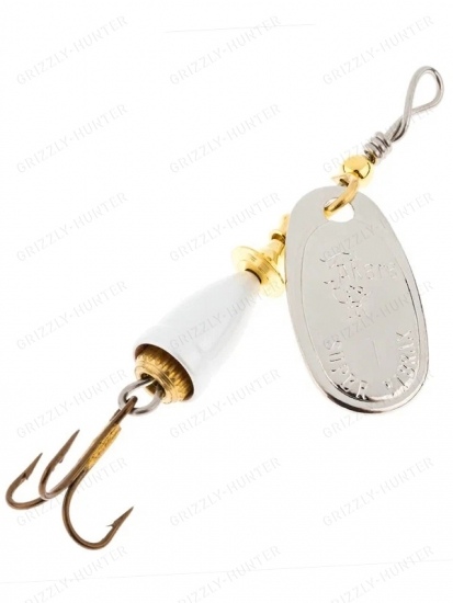 Блесна вращающаяся Akara Bell С-5082 4гр. 001/Sil
