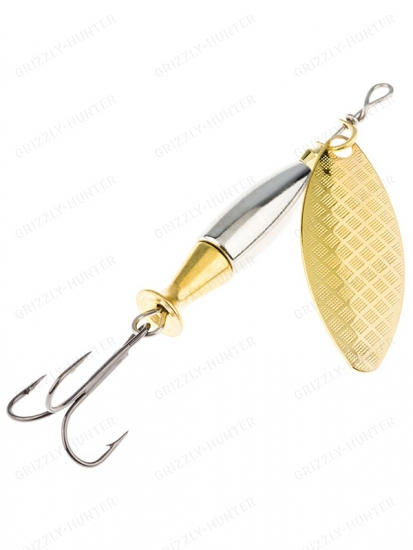 Блесна вращающаяся Akara Heavy Long С-5132 7гр. GO