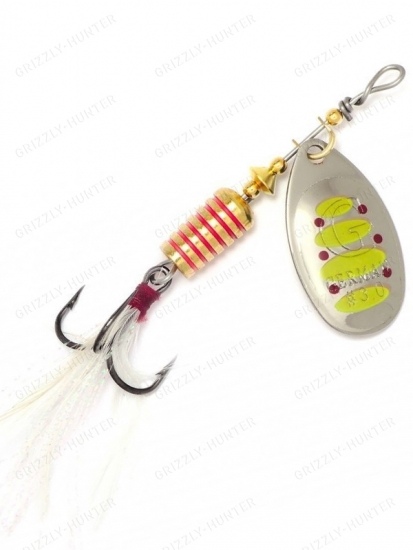 Блесна вращающаяся German Golden Scorpion 5128 №4  15.0g #G17