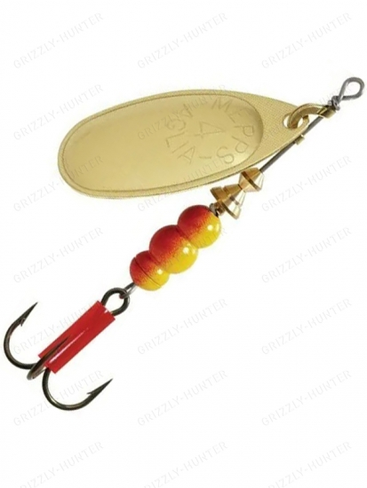 Блесна вращающаяся Mepps Aglia №4  9гр. Gold
