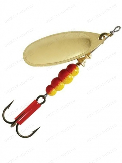 Блесна вращающаяся Mepps Aglia №5  13гр. Gold