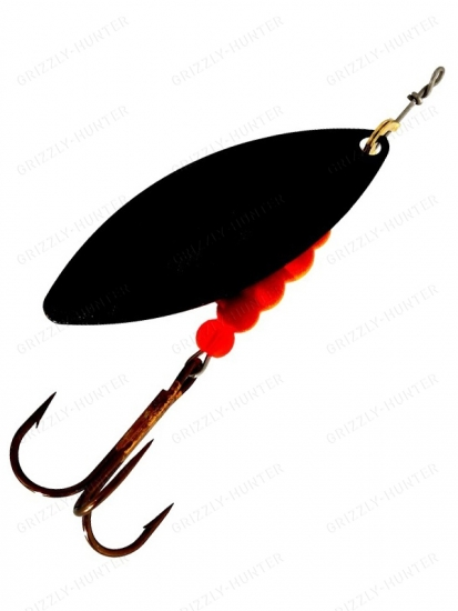Блесна вращающаяся Mepps Aglia Long №4 17гр. Black