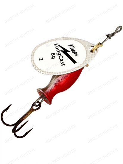 Блесна вращающаяся Mepps Aglia Long Cast №2  8гр. Silver