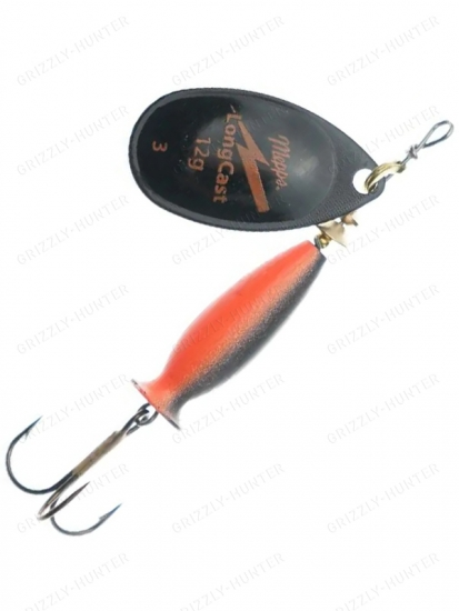 Блесна вращающаяся Mepps Aglia Long Cast №3  12гр. Black