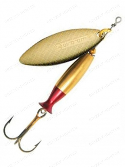 Блесна вращающаяся Mepps Aglia Long Heavy №3 24гр. Gold