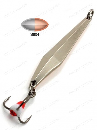Блесна зимняя вертикальная Namazu Lost-Wn 45mm  4.5g #S604