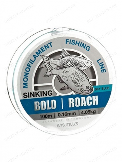 Леска Nautilus Bolo плотва 0,16мм, 4.05кг, 100м