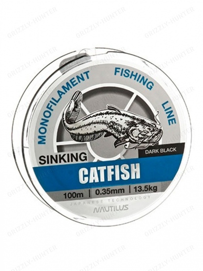 Леска Nautilus Catfish (Сом) 0,35мм, 13.5кг, 100м