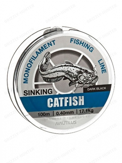 Леска Nautilus Catfish (Сом) 0,40мм, 17.1кг, 100м