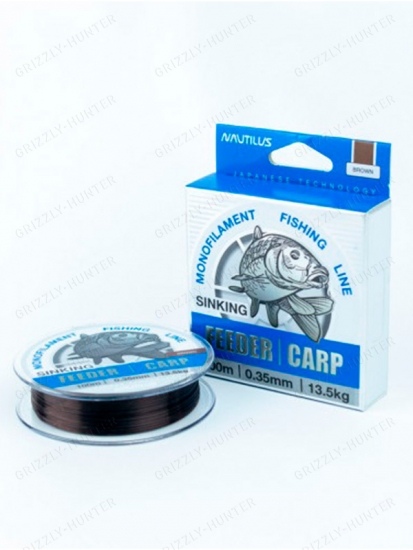 Леска Nautilus Feeder Carp 0,35мм, 13.5кг, 100м 