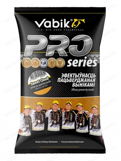 Прикормка Vabik PRO Sweet Cloud уклея и мелкая рыба 1 kg
