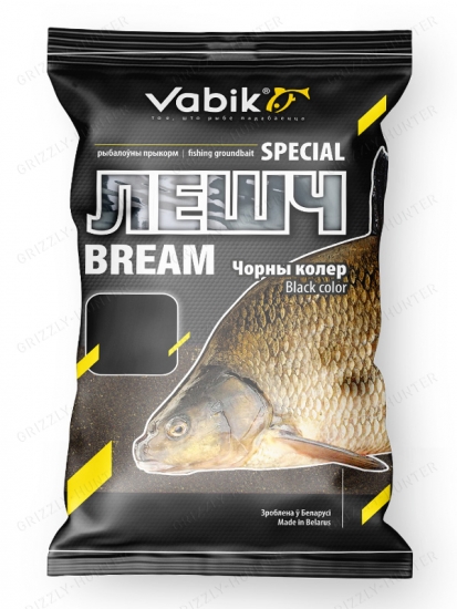 Прикормка Vabik Special Лещ Черный 1 kg 