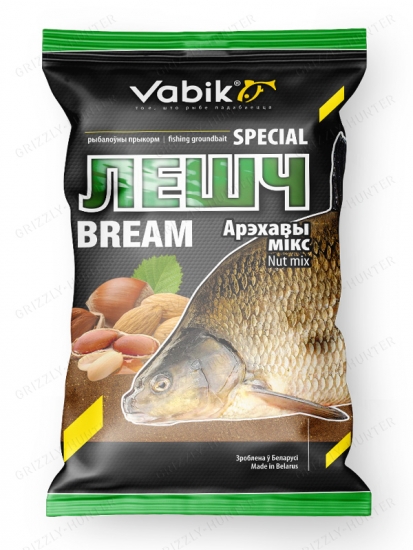 Прикормка Vabik Special Лещ Ореховый микс 1 kg 