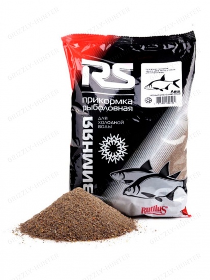 Прикормка зимняя RS Лещ Черный 750 g  