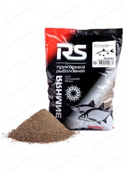 Прикормка зимняя RS Плотва темная 750 g 