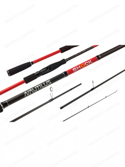 Спиннинг Nautilus Shock NSHS-802L 240см 3-15гр