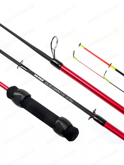 Удочка зимняя 2 колена Akara Ice Jig Compact 50гр. 55см IGC-50-55
