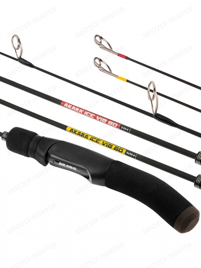 Удочка зимняя Akara Ice Vib 60 два хлыста (MH, HH) AIV-N-60/2 