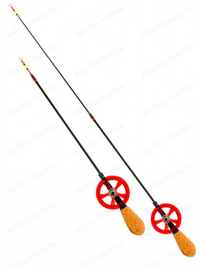 Удочка зимняя Akara Leader M 455 с катушкой Red HFTC-2T-R