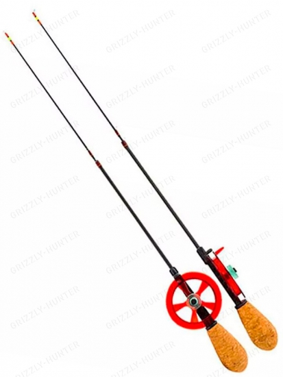 Удочка зимняя Akara Leader M 580 с катушкой Red HFTC-3C-R  