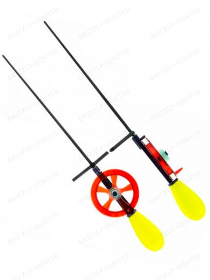 Удочка зимняя Akara Ledeer N с катушкой Yellow HFBL-Y 